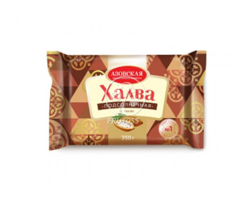Халва подсолнечная с какао 350 гр
